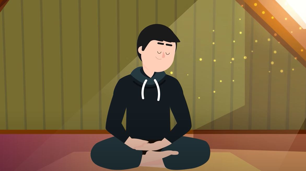 How To Meditate For Beginners (Animated) - Crystal Breathing Method